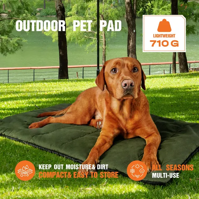 Versatile Waterproof Outdoor Pet Mat for Camping Travel and Home Use with Foldable…