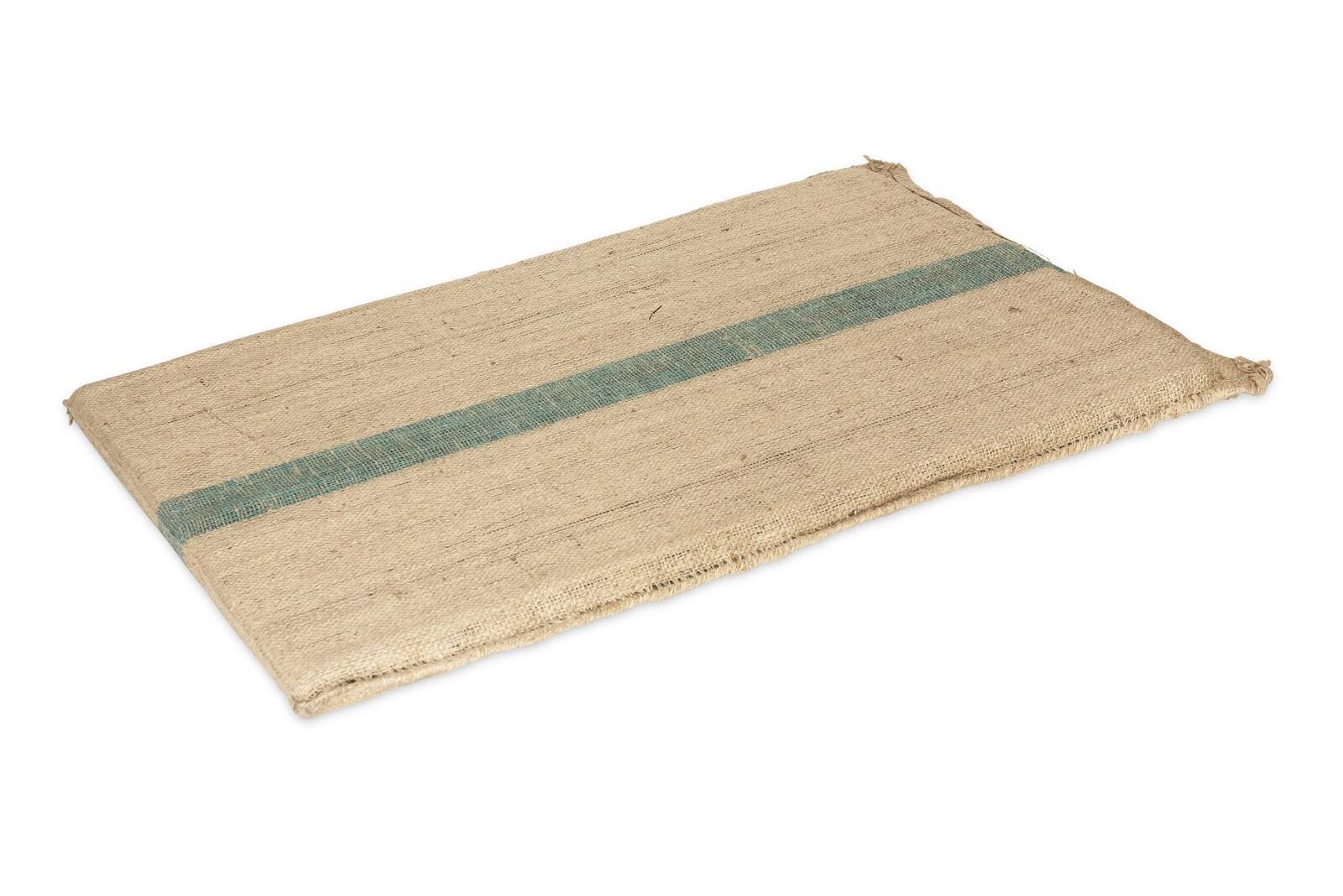 Large Hessian Pet Dog Puppy Bed Mat Pad House Kennel Cushion With Foam 100 x 69 cm image 2