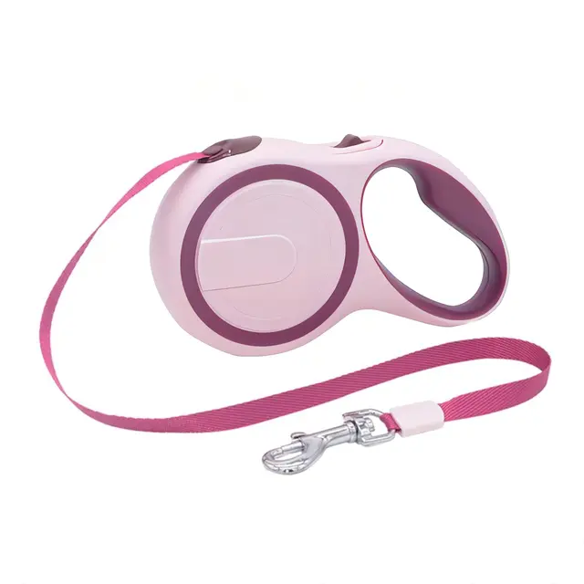 Retractable Dog Leash, Red