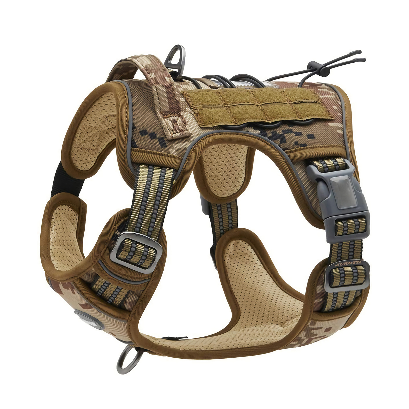 Dog Harness Tactical No Pull Adjustable Pet Military Working Training Vest S image 5