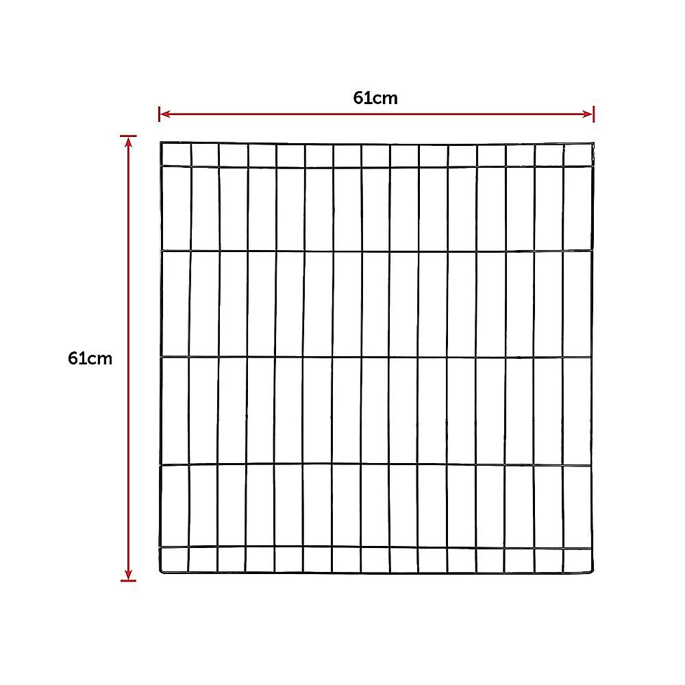 24" 8 Panel Pet Dog Playpen Puppy Exercise Cage Enclosure Fence Play Pen image 9