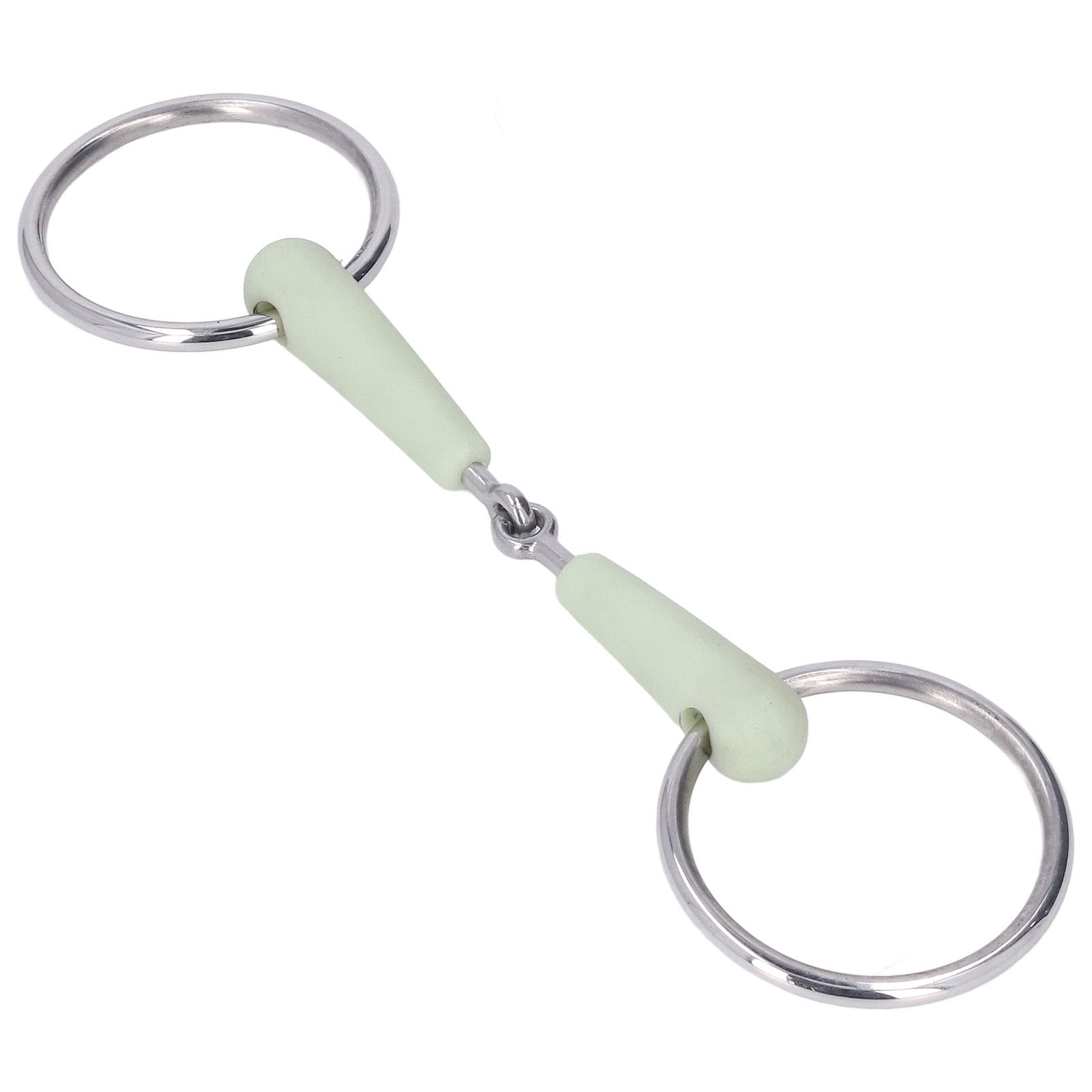 130mm Horse Mouth Snaffle with Chain Stainless Steel Horse Bit for Equestrian Training… image 5