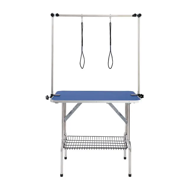 Pet Grooming Table Two Arms with Clamp, 915 × 610mm
