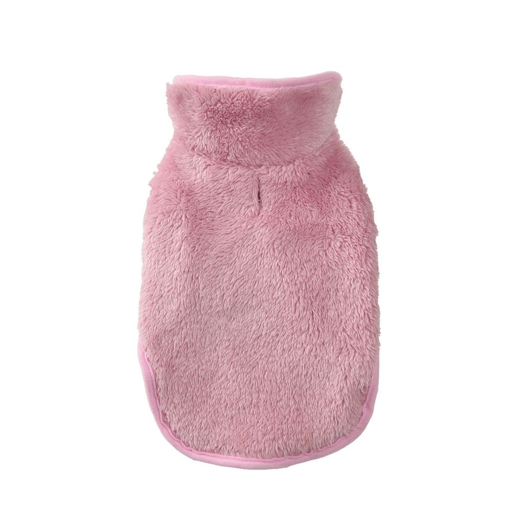 Pink XL Dog Fleece Vest, Super Warm & Windproof Winter Coat for Large Dogs image 2
