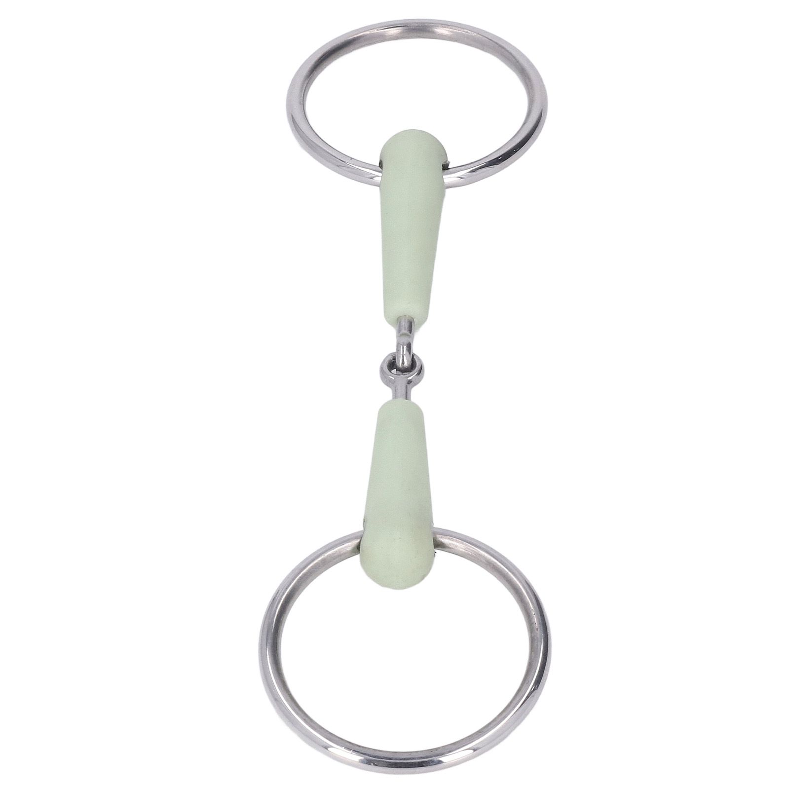 130mm Horse Mouth Snaffle with Chain Stainless Steel Horse Bit for Equestrian Training… image 7