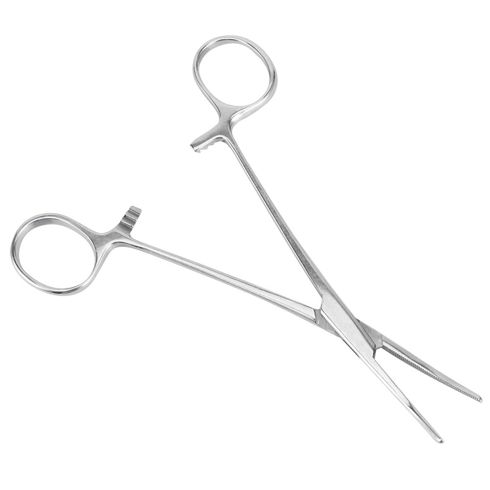 Surgical Haemostatic Hemostatic Forceps Stainless Steel Curved Tip Pliers Pet Hair… image 3