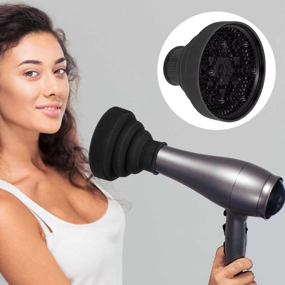 Universal Collapsible Hair Dryer Diffuser Attachment- Salon Grade tool image 4