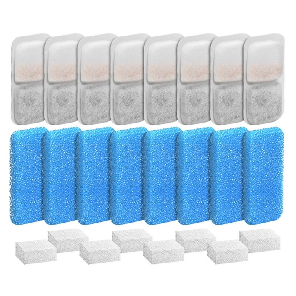 8/12/16 Pack Replacement Filters Rectangle Provide Refreshing Water for Pet Fountain… image 3