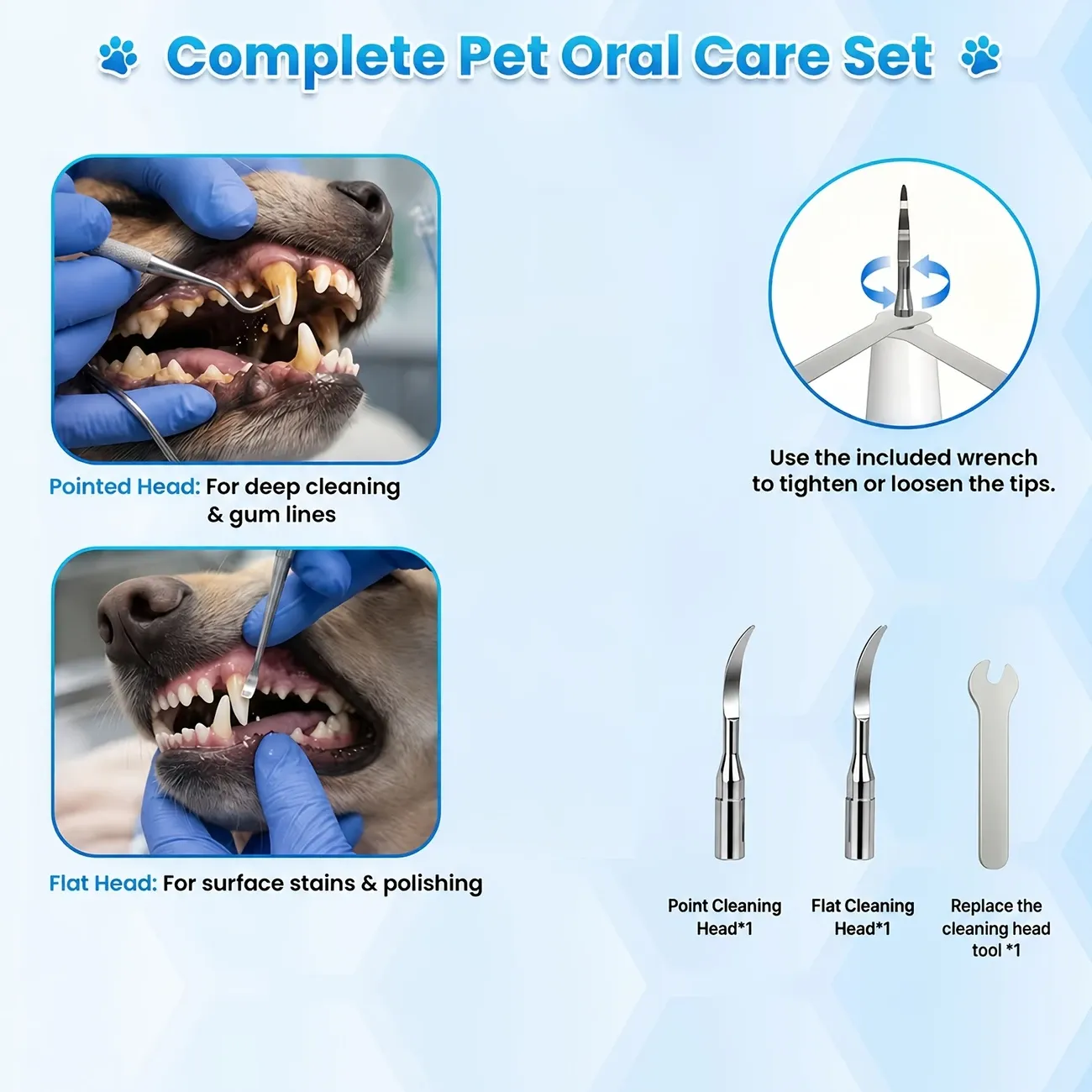 Pet Electric Ultrasonic Tooth Cleaner – USB Rechargeable image 6