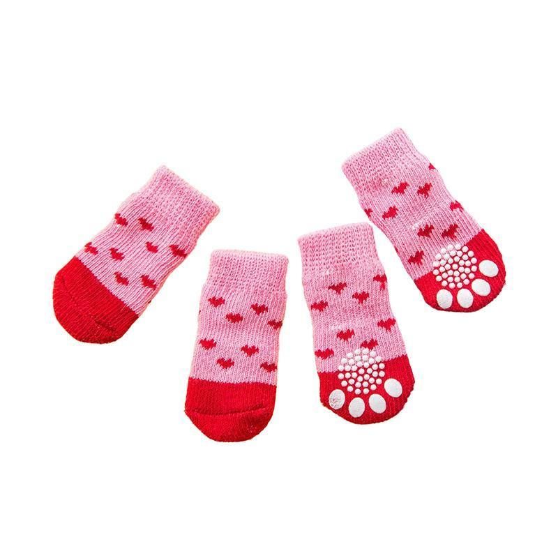 Dog Socks Non-Slip Grip Slip Anti-Slip - Puppy Cat Pet Shoes Slippers M Size - Water… image 15