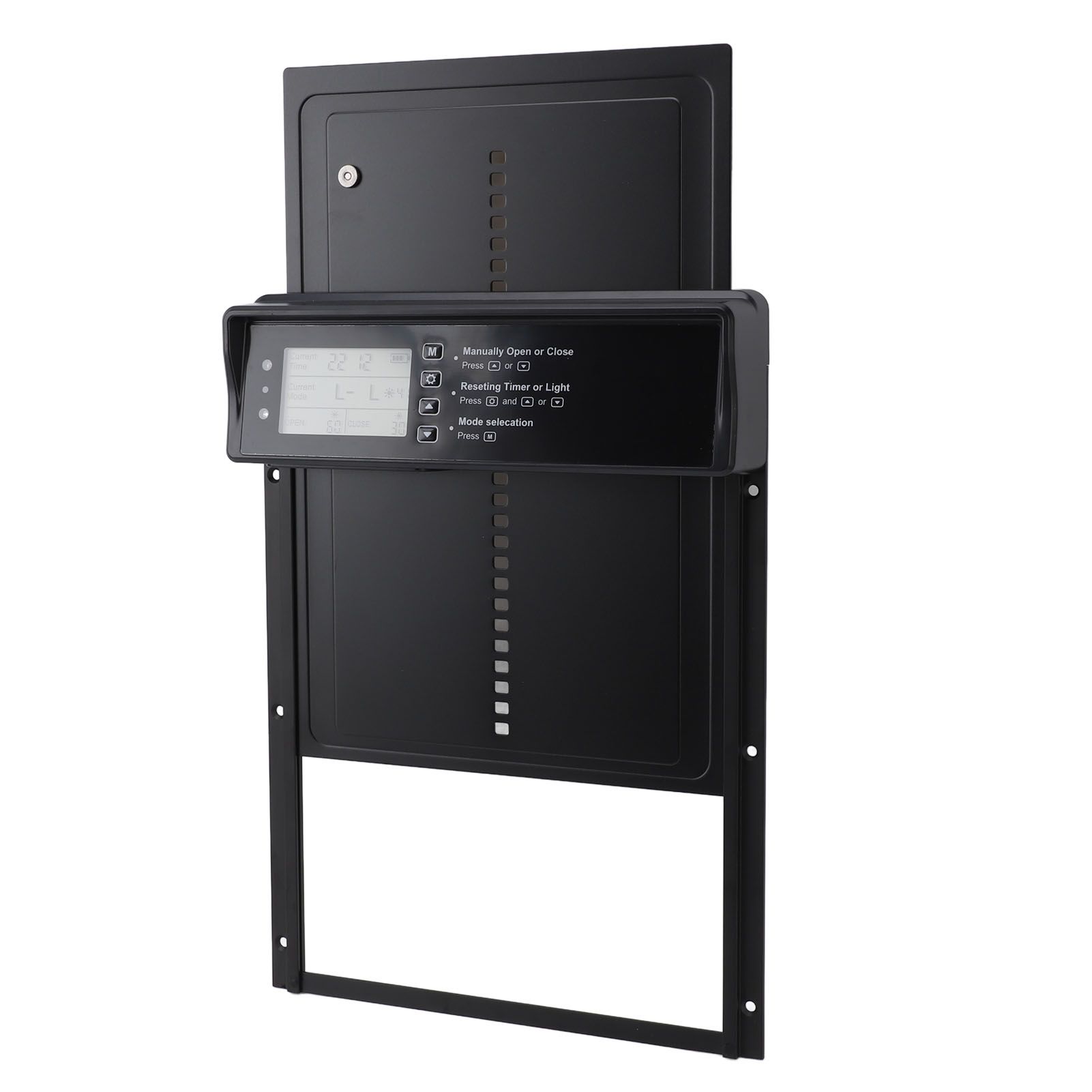 Automatic Chicken Coop Door Solar Powered IP45 Waterproof Aluminum Alloy Auto Chicken… image 11
