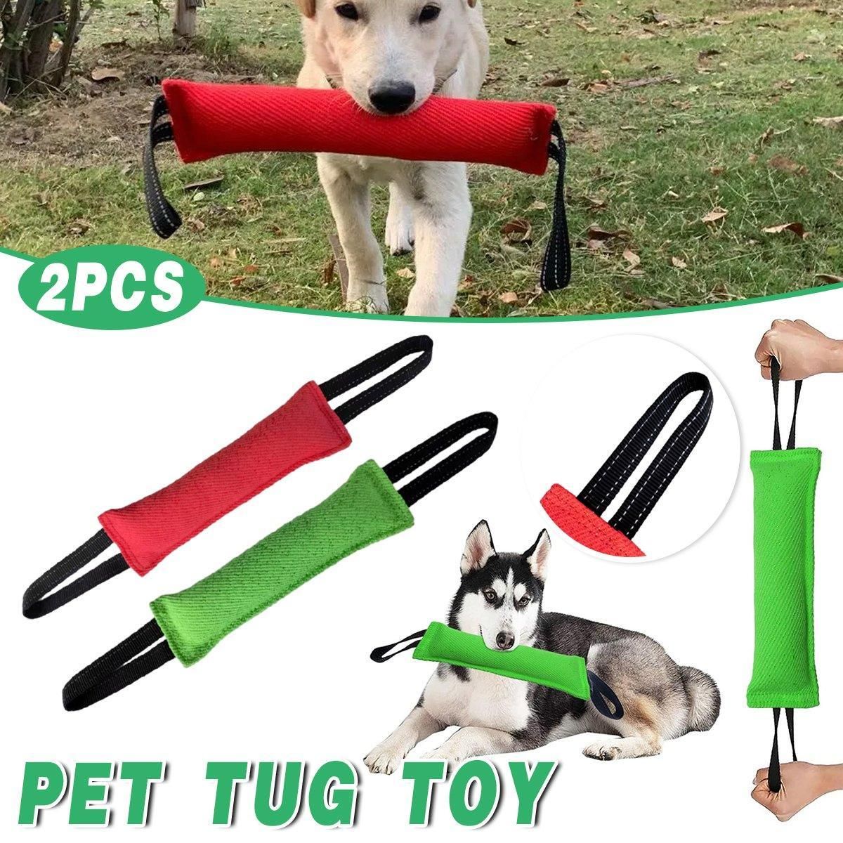 Cloth Bite Stick Teether Dog Training Bite Stick Durable Chew Toy for Pets image 13