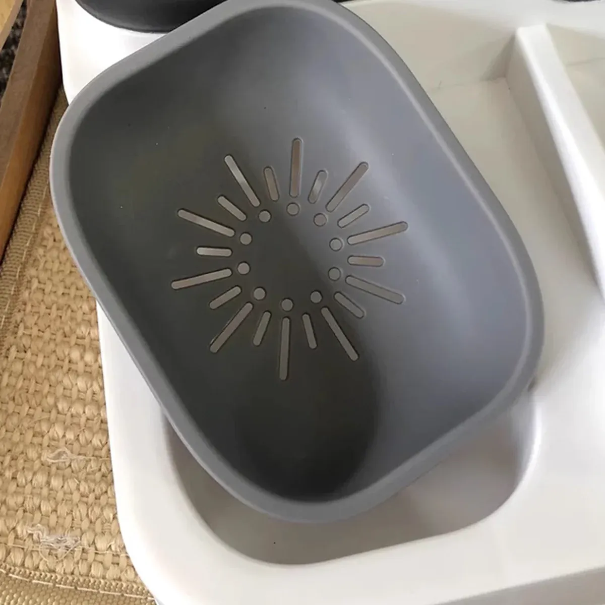 Automatic Cat Feeder Water Dispenser All in One Plastic Bowl for Cats and Dogs - Blue image 8