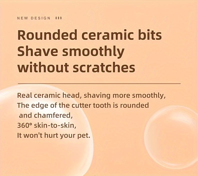 Low-Noise Pet Clipper for Dogs & Cats: Quiet Design to Reduce Stress image 6