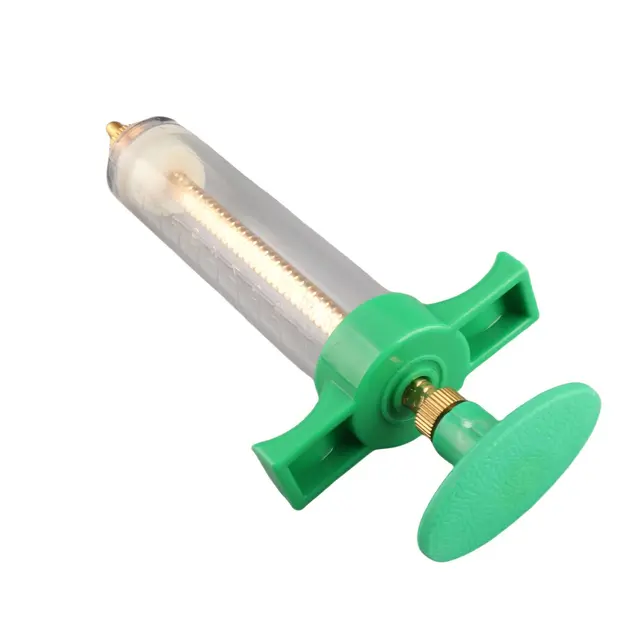Veterinary Injection Syringe Livestock Farm Manual Injector for Pig Cattle Sheep Dog…
