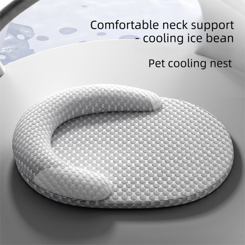 Breathable Cooling Pet Bed - 45 x 30 cm Washable Cat and Dog Summer…, 45 × 30cm image 2