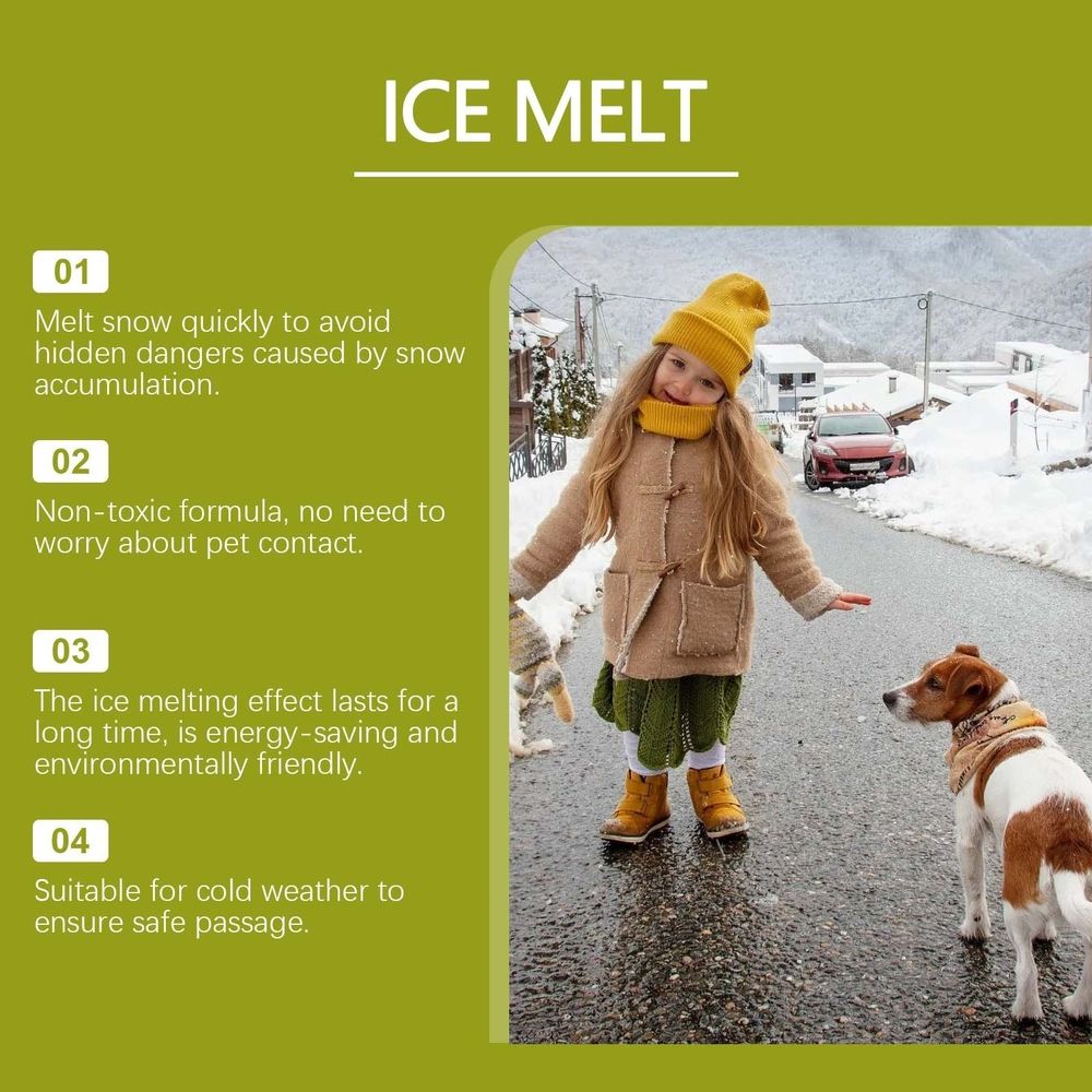 Ice Melt Effectively Pet Safe Salt Ice Melt image 5