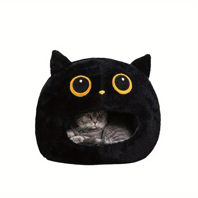 Black White cat bed cat-shaped bed