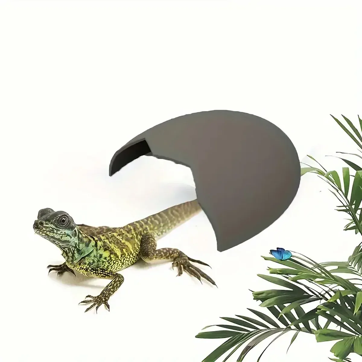 Reptile Hideout Plastic Cave Decorative Shelter for Lizard Snake Spider Habitat - Tree… image 8