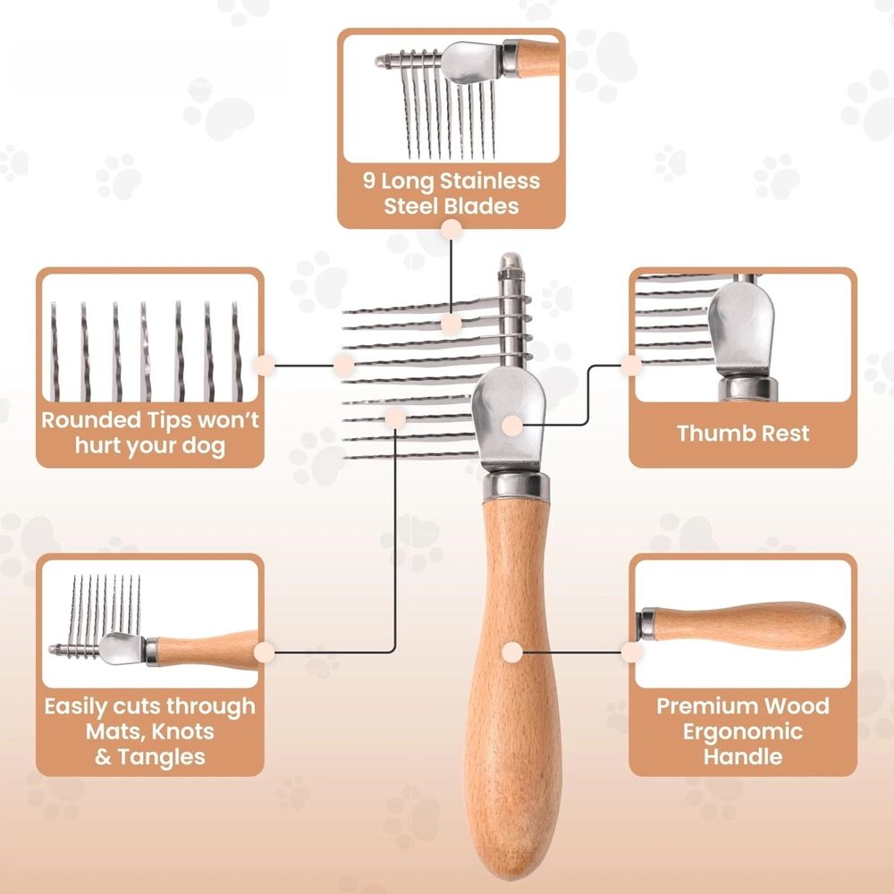 Pet Dematting Brush image 3