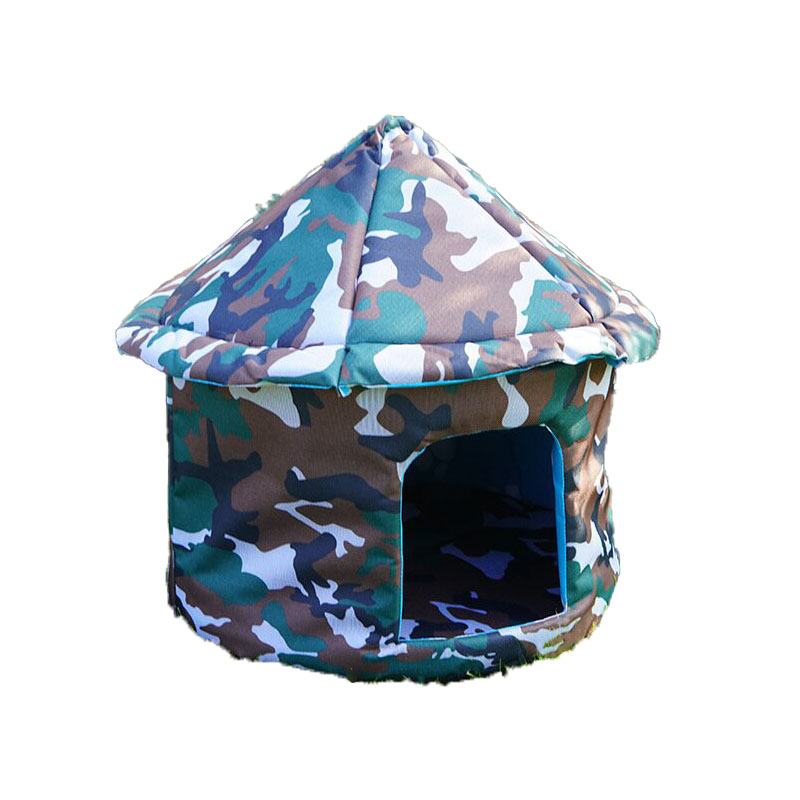Outdoor Waterproof Cat House - Insulated, M