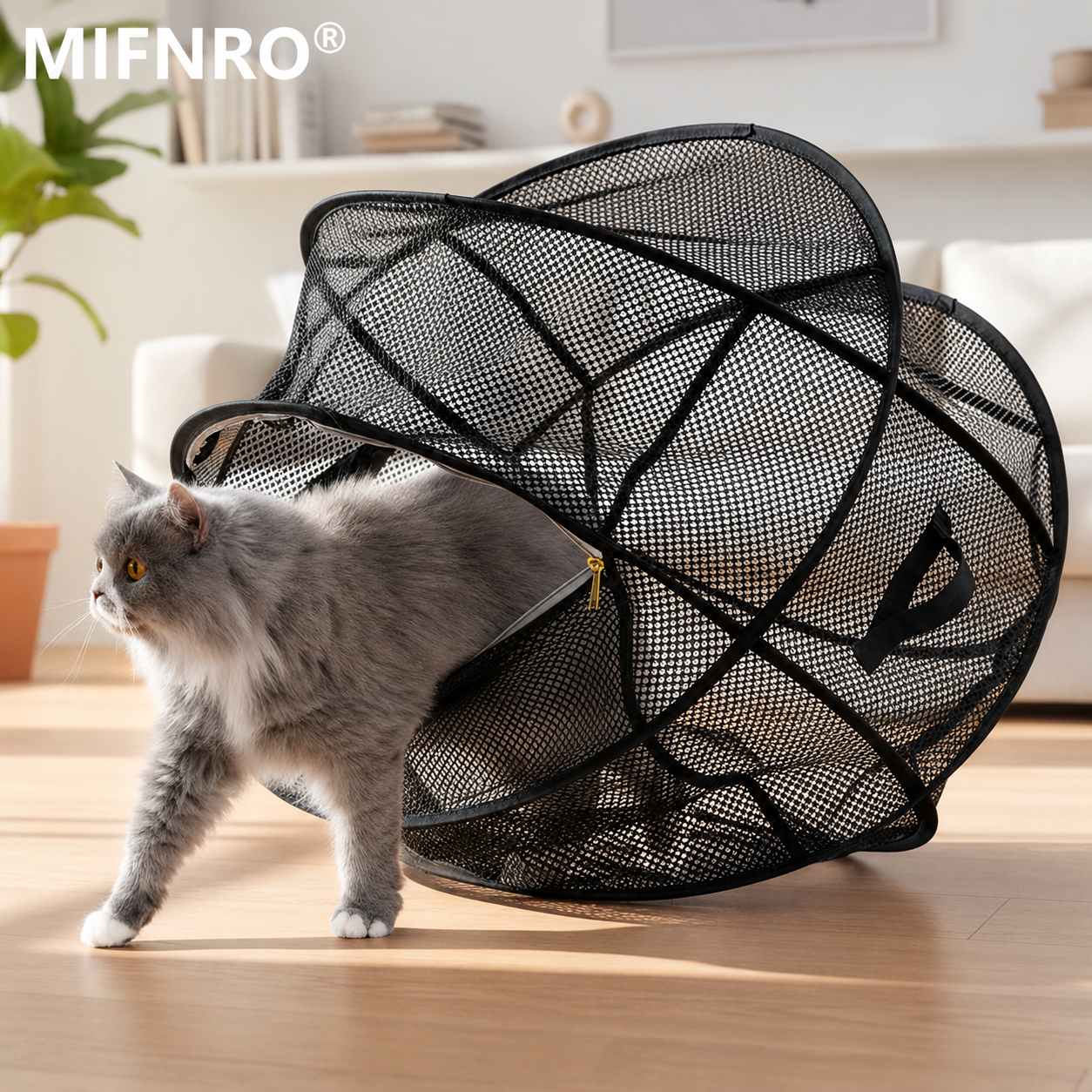 Portable Foldable Pet Playpen Pop Up Mesh Tent for Small Cats Dogs Rabbits Guinea Pigs… image 5