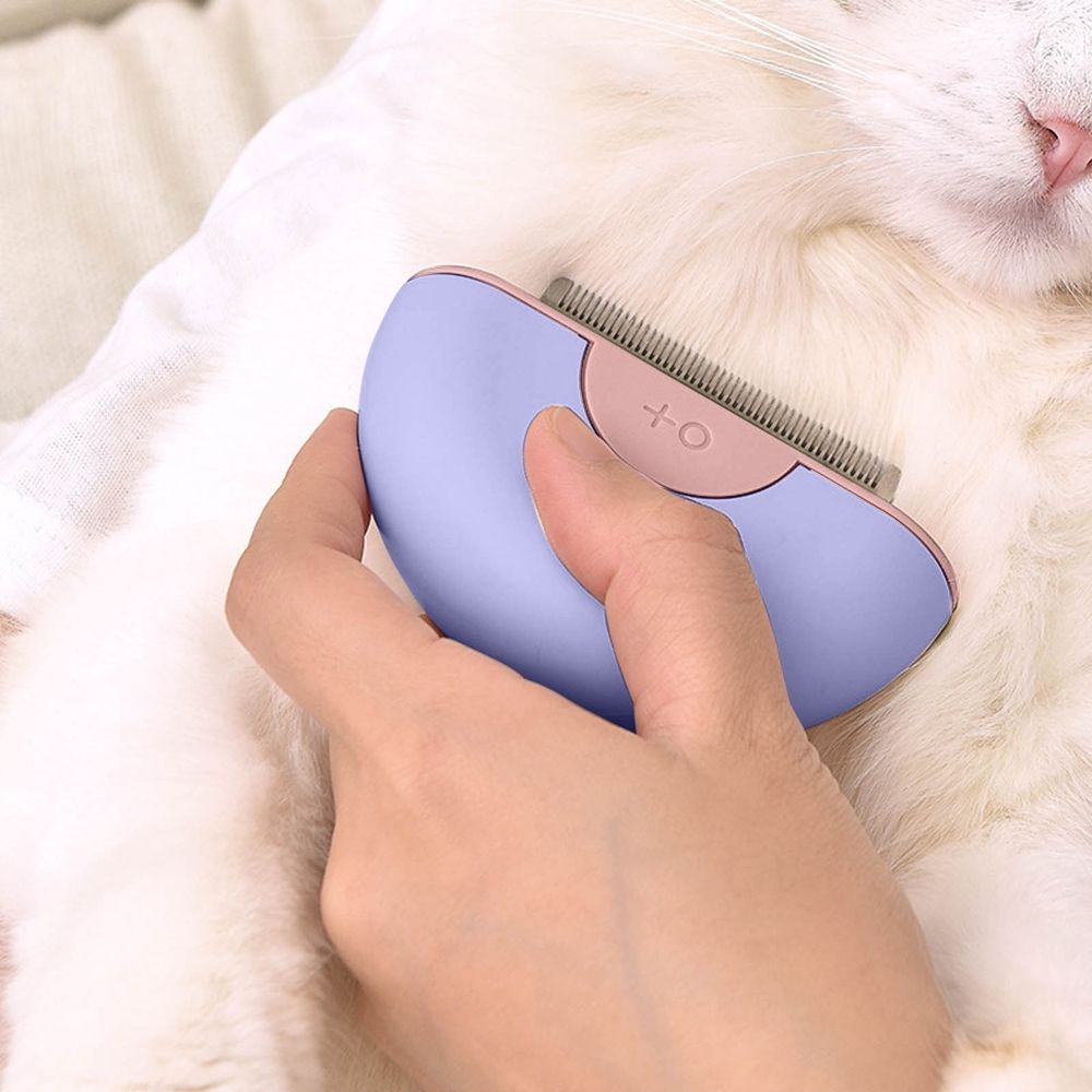 Cat Comb Set Portable 2 In 1 Cat Hair Removal Comb Pet Grooming & Shedding Brush Pet… image 5