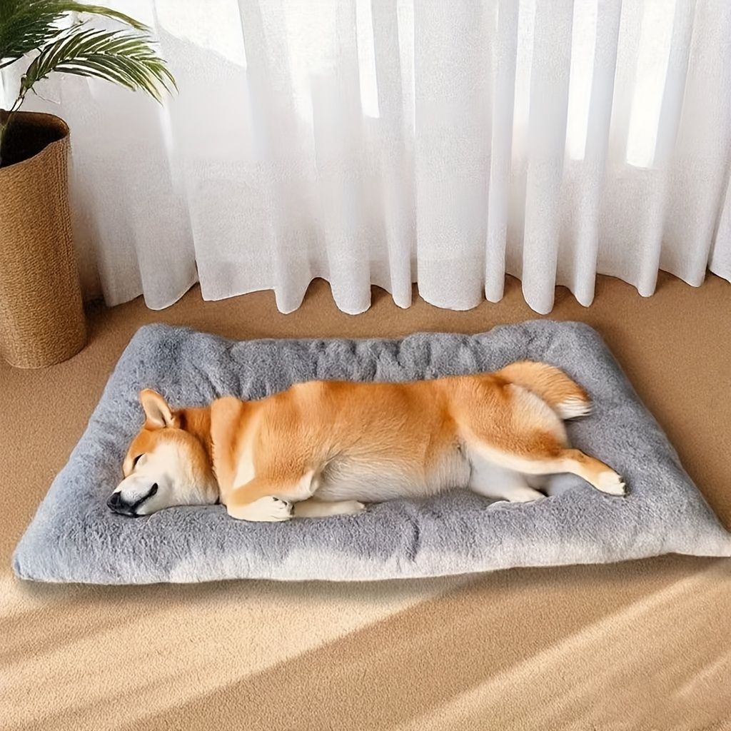Christmas. A holiday gift for the dog. A warm dog bed in winter. Dog kennel. Dog cage… image 5