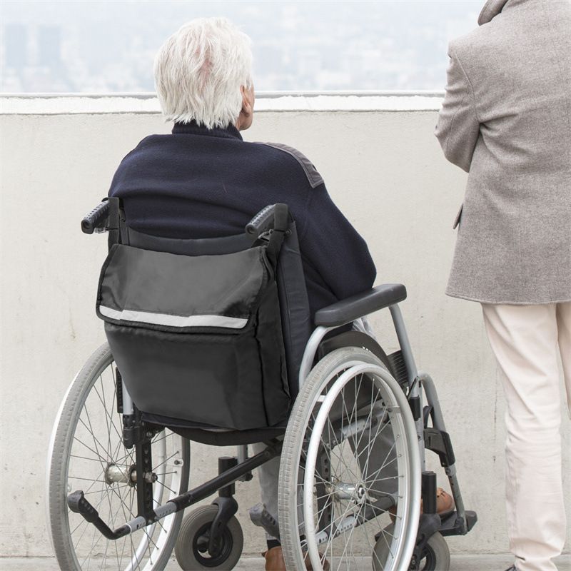 Wheelchair Pouch Wheelchair Bag Waterproof Large Wheelchair Accessories Bags to Hang… image 2