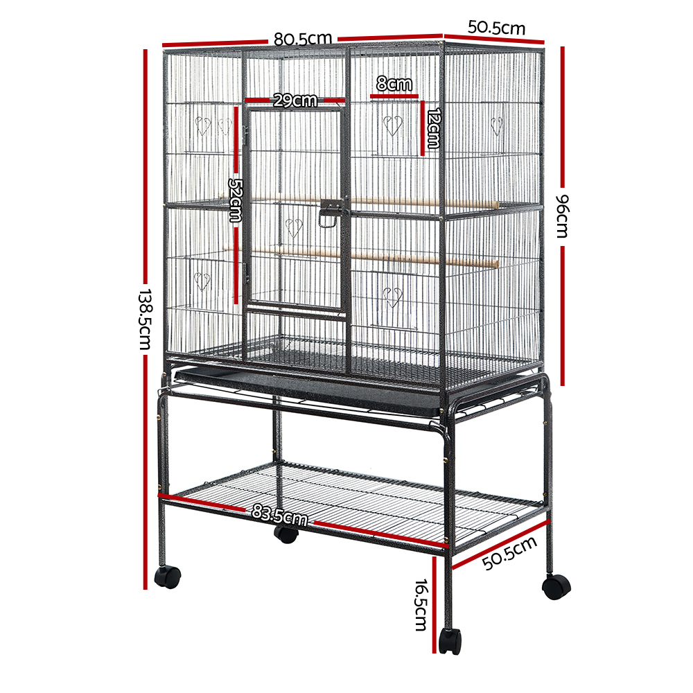 i.Pet Bird Cage 138cm Large Aviary image 2