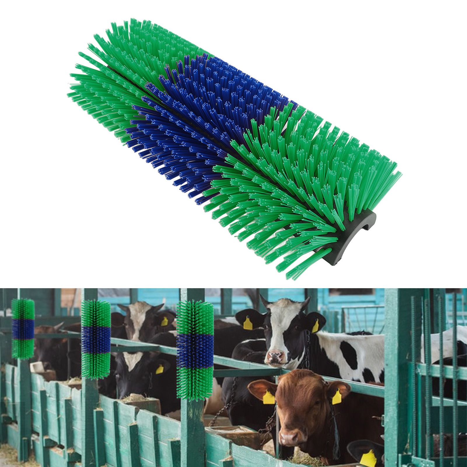 Livestock Scratching Brush 435mm Horse Cow Scratcher Relieve Back Itching Horse Full… image 2