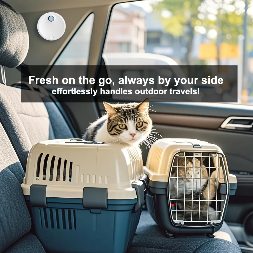 Smart Pet Odor Eliminator Auto Sensor Silent Deodorizer for Litter Box image 2
