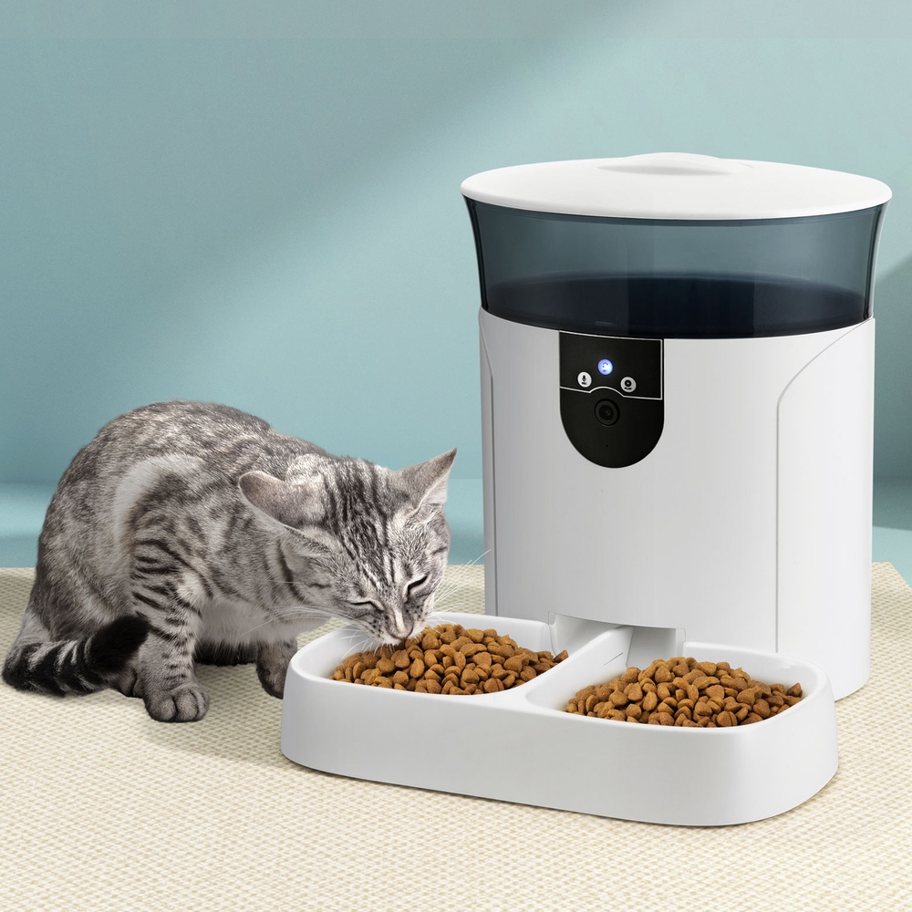 i.Pet Automatic Pet Feeder Dog Cat Camera Wifi Smart Food Dispenser Timer 7L APP image 7