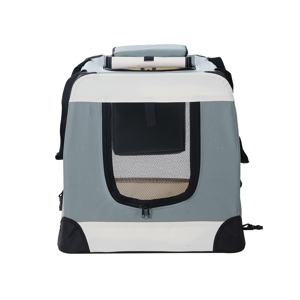 i.Pet Pet Carrier Soft Crate Dog Cat Travel 70x52CM Portable Foldable Car Large image 4