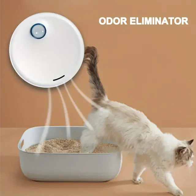 Smart Pet Odor Eliminator Auto Sensor Silent Deodorizer for Litter Box