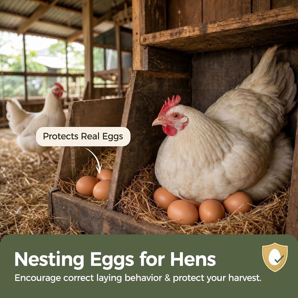 6 Pcs Fake Nest Eggs image 2