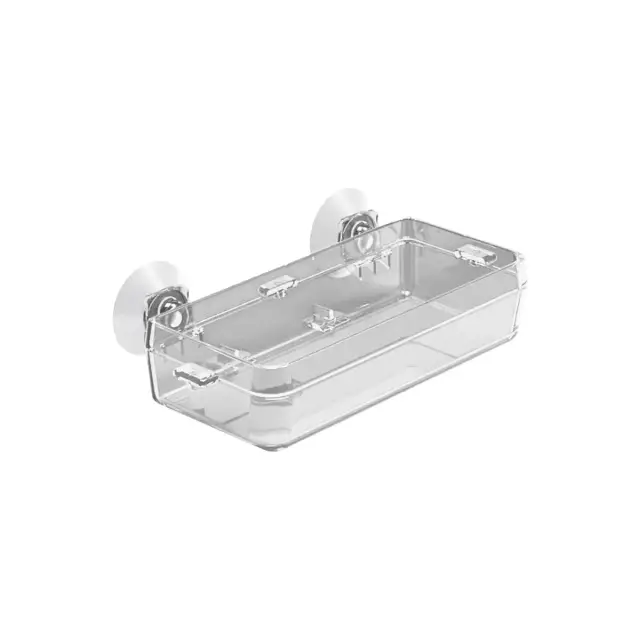 Suction Cup Reptile Feeder Dish Anti-escape Reptile Feeder For…, 6.5 × 13.5 × 2.5cm