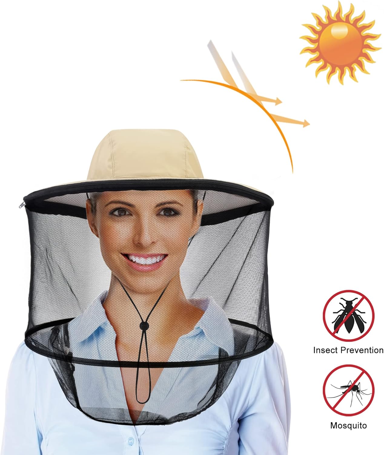 Protective Net with Removable Hidden Net Cover for Outdoor Fish and Gardening Use 1… image 2