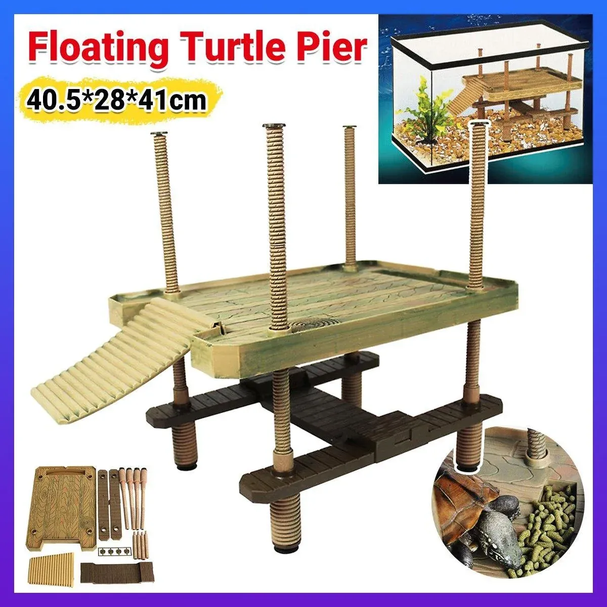 Durable Turtle Dock for Aquatic Turtles and Reptiles image 15