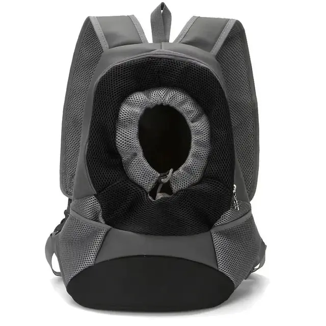 Ventilated Small Pet Carrier Backpack – Hands-Free Nylon Travel Bag with Adjustable…