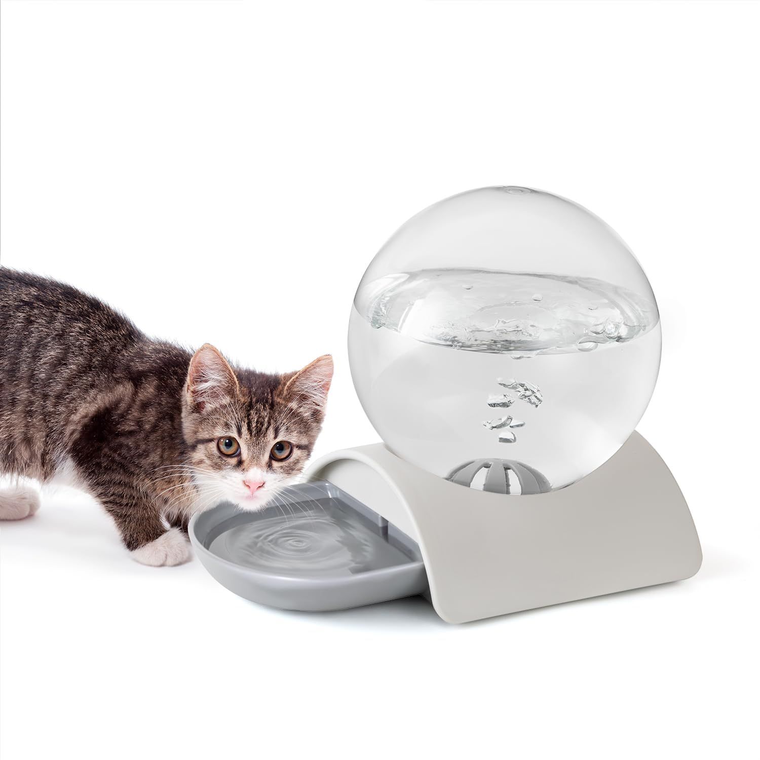 Pet Water Dispenser, Grey image 3