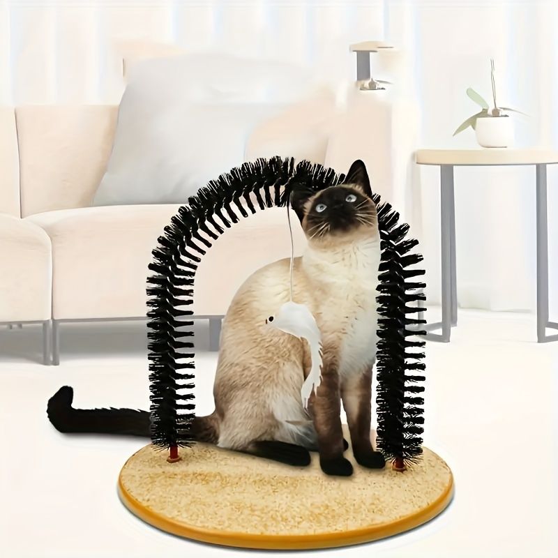 Cat grooming and scratching toys that cats can't resist - Cat Arch Self-Groomer… image 6