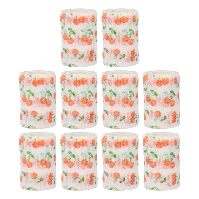 10pcs Self Adhesive Wrap Nonwoven Polyester Rainproof Breathable Cohesive Wrap for…
