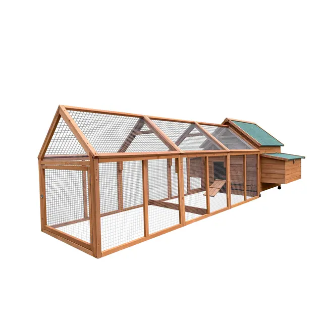 YES4PETS 350 CM XXL Chicken Coop Rabbit Hutch Ferret Cage Hen Chook Cat Kitten House…