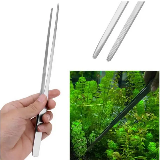 2PCS27cm/10.6 Inches Snake Feeding Tongs