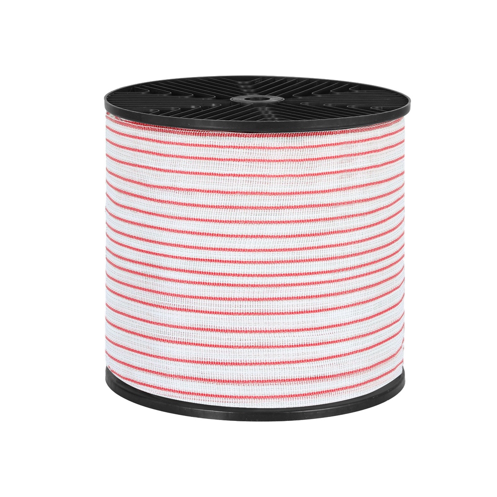 Giantz Electric Fence Tape Polytape 400M Electric Fence Wire Red White image 3