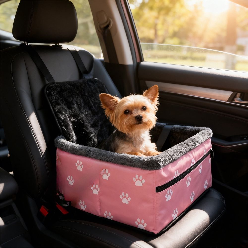 Pet Car Seat for Small Dogs and Cats image 5