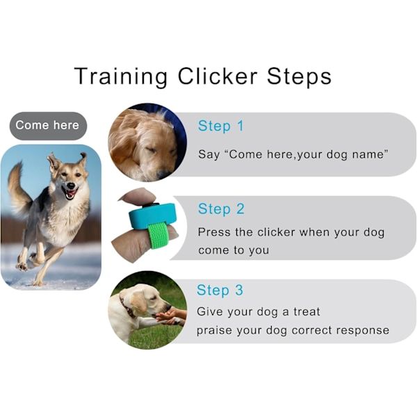 7-Pack Dog Training Clickers for Dogs and Cats image 7