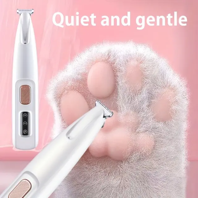 Low-Noise Pet Clipper for Dogs & Cats: Quiet Design to Reduce Stress