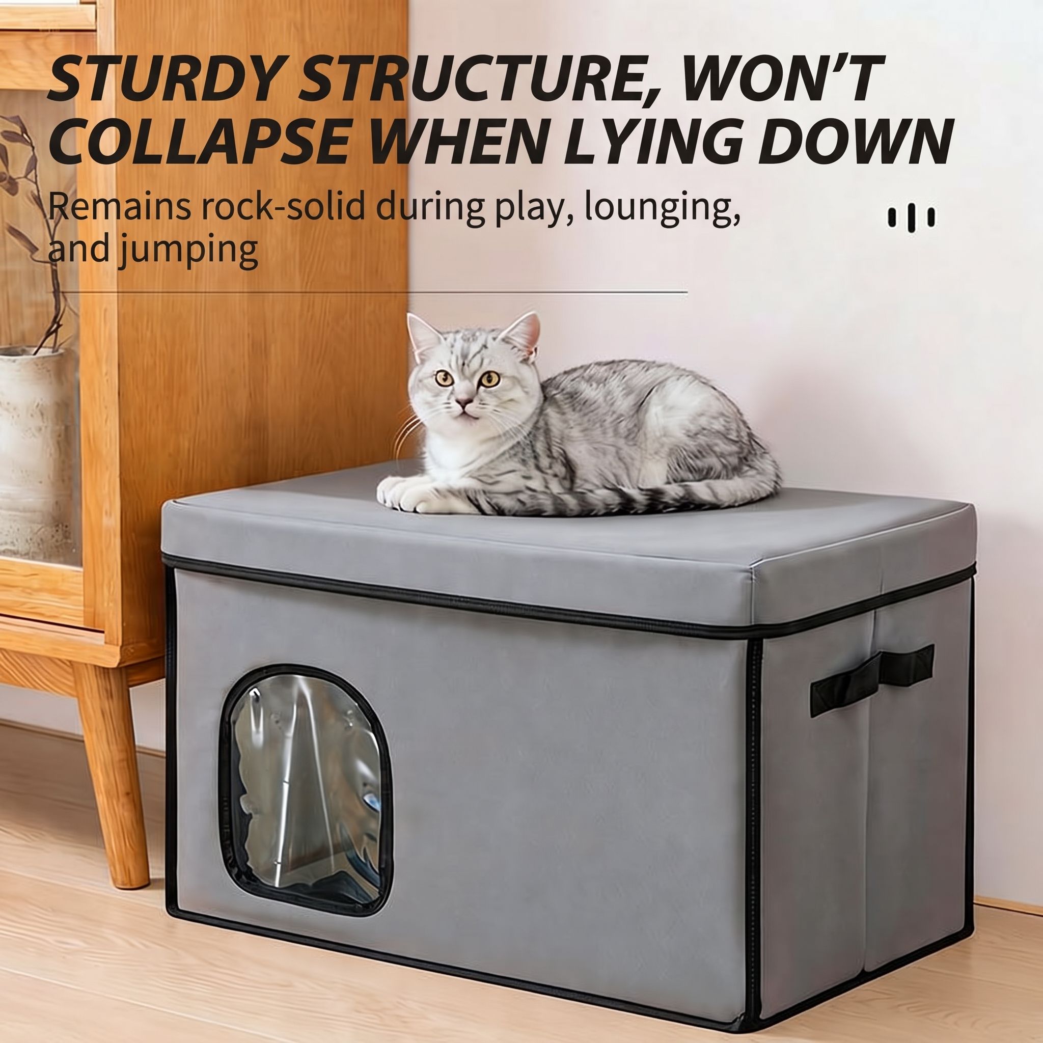 Foldable Multi-Pet Cooling House for Summer image 5